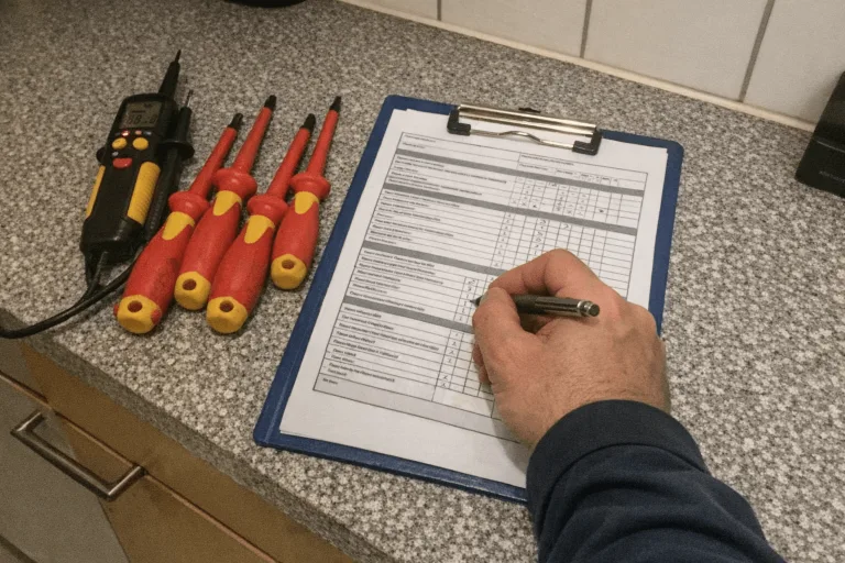 Dokumentierte Sicherheitsprüfung der Anlage