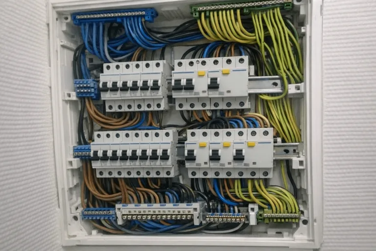 Strukturierter Aufbau eines Schaltschranks